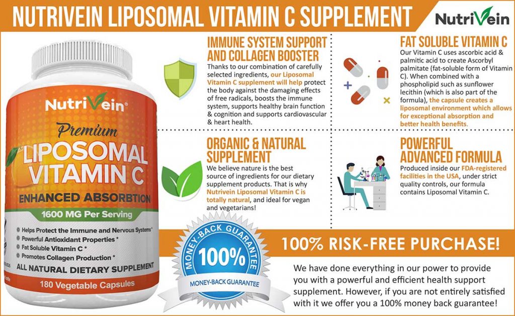 Liposomal Vitamin C Supplement Advanced Formula